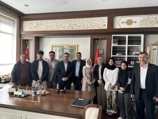 The Secretary-General of the Central Islamic Council of Thailand and his team met with Mufti Sultan Eyup and the Director of the Hafiz School.